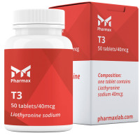 Лиотиронин натрий (T3 Cytomel) 50 tab, 40 mcg/tab